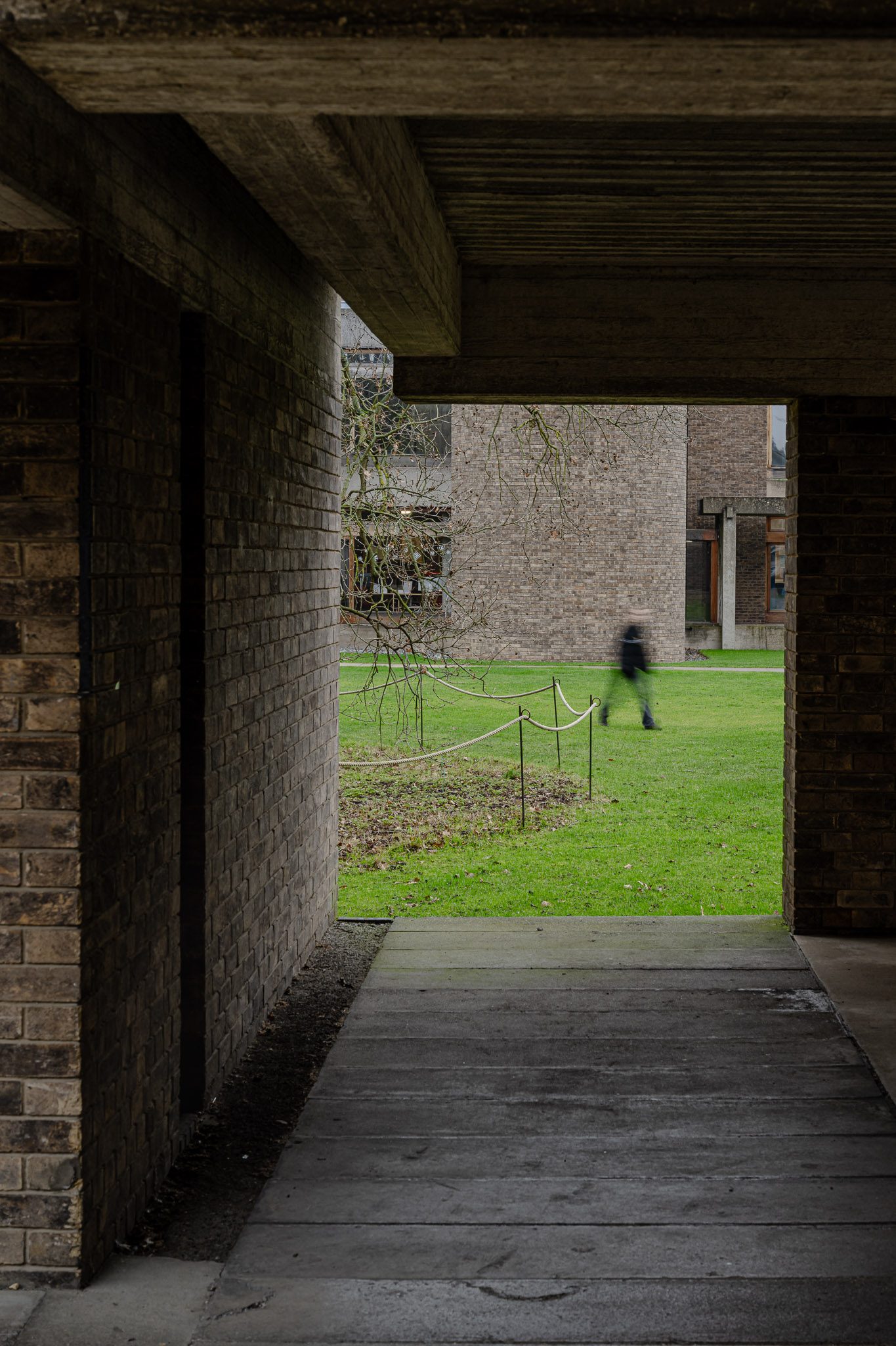 Churchill College by Richard Sheppard, Robson & Partners, Cambridge