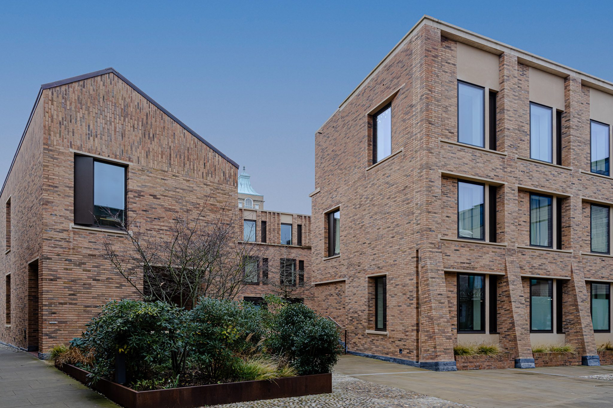 Emmanuel College, Cambridge, with the North Court by Níall McLaughlin Architects